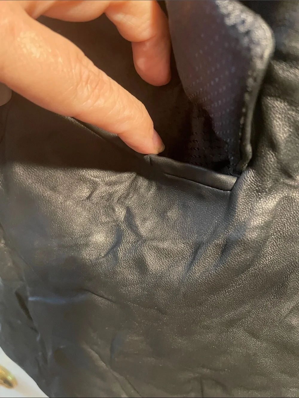 Rosleen Black Leather Sport Coat Character Blazer